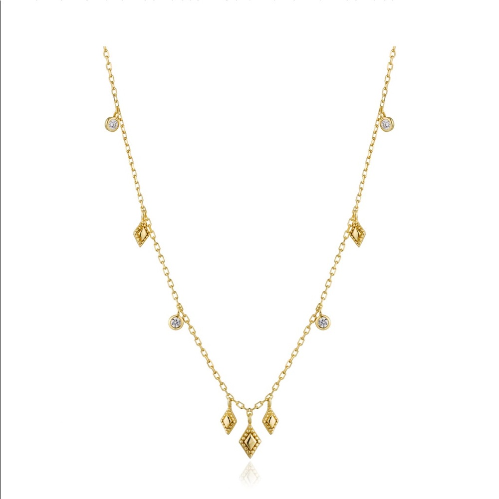 NWOT ANIA HAIE BOHEMIAN GOLD NECKLACE